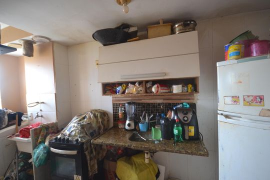 Sala/Cozinha de apartamento para alugar com 2 quartos, 53m² em Centro, Nilópolis