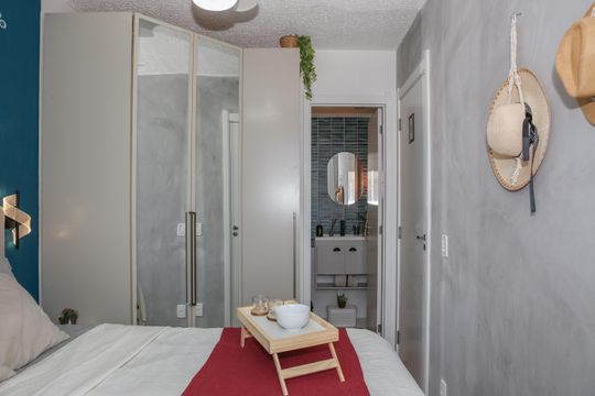 Suíte de apartamento para alugar com 1 quarto, 29m² em Bom Retiro, São Paulo