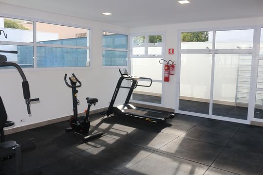 Área comum - Academia de apartamento para alugar com 3 quartos, 86m² em Barcelona, São Caetano do Sul