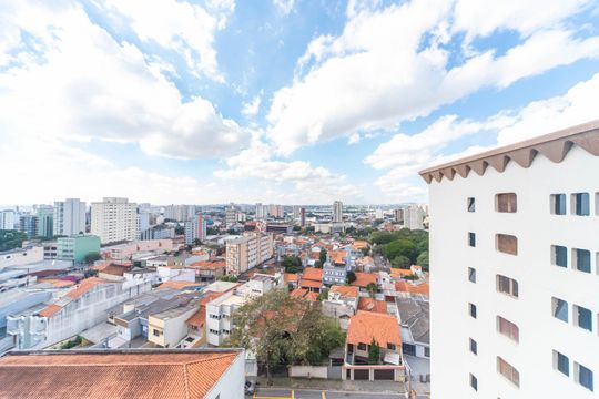 Vista da Suíte de apartamento à venda com 4 quartos, 320m² em Vila Assunção, Santo André