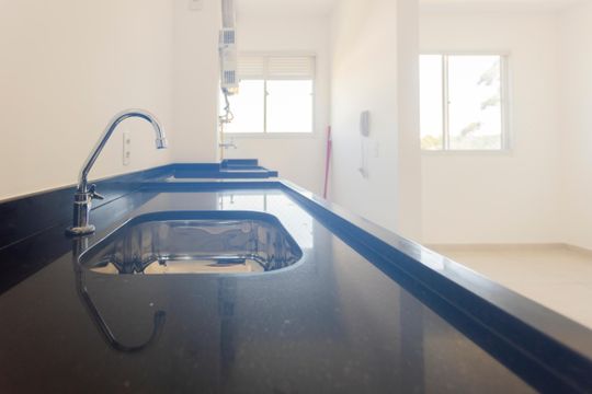 Cozinha de apartamento para alugar com 2 quartos, 36m² em Vila Socorro, São Paulo