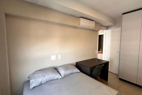 Suíte  de apartamento para alugar com 1 quarto, 31m² em Campo Belo, São Paulo