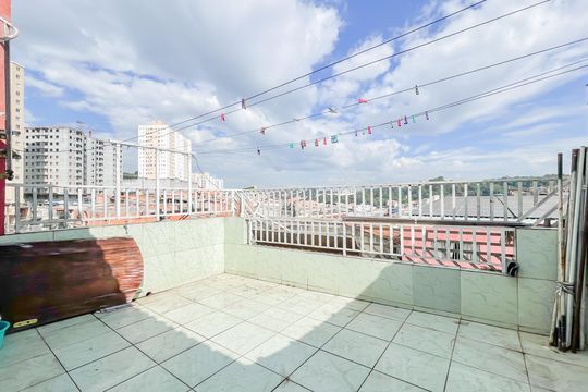 Varanda da Suíte de casa para alugar com 2 quartos, 120m² em Santa Maria, Osasco