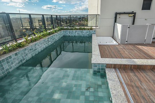 Área comum - Piscina de apartamento à venda com 2 quartos, 45m² em Parque Anchieta, São Bernardo do Campo