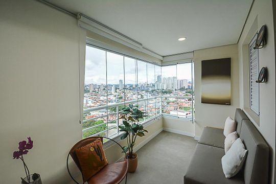 Sacada de apartamento para alugar com 3 quartos, 83m² em Jardim do Mar, São Bernardo do Campo