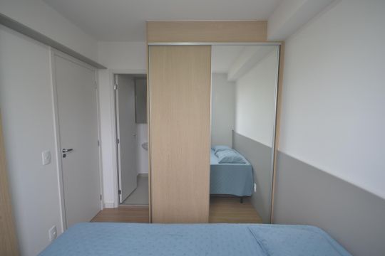 Quarto de apartamento para alugar com 1 quarto, 27m² em Vila Butantã, São Paulo