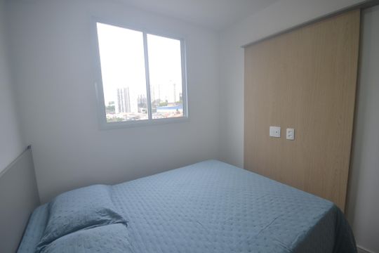 Quarto de apartamento para alugar com 1 quarto, 27m² em Vila Butantã, São Paulo