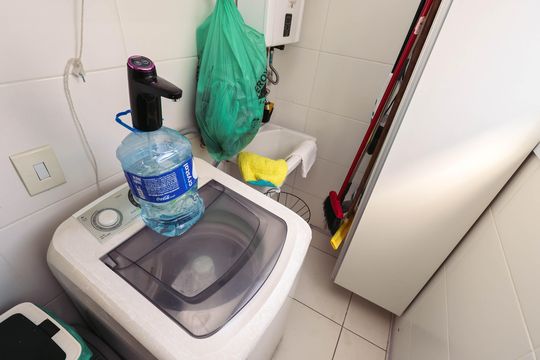 Área de Serviço de apartamento para alugar com 2 quartos, 59m² em Ipiranga, São Paulo