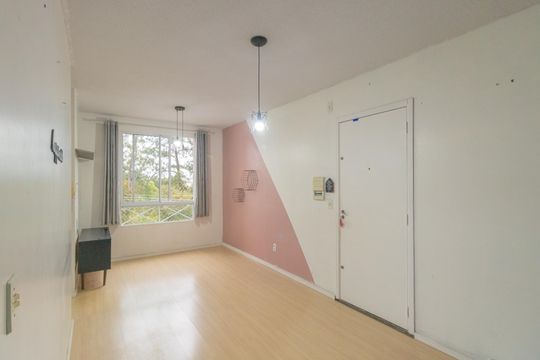 Sala de apartamento para alugar com 2 quartos, 44m² em Fátima, Canoas