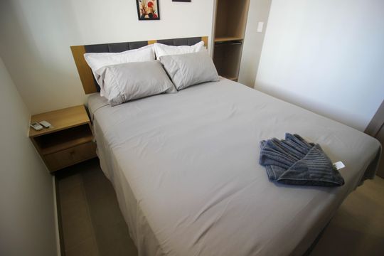 Quarto 1 de apartamento para alugar com 1 quarto, 47m² em Parque Campolim, Sorocaba
