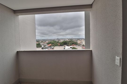 Varanda Cozinha e Área de Serviço de apartamento para alugar com 2 quartos, 66m² em Lagoinha, Uberlândia