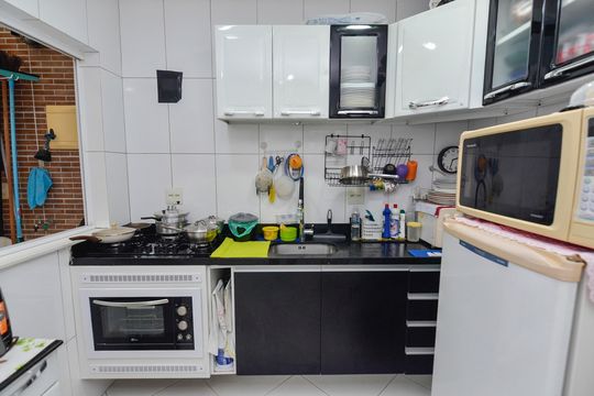 Cozinha de casa de condomínio à venda com 2 quartos, 65m² em Andaraí, Rio de Janeiro