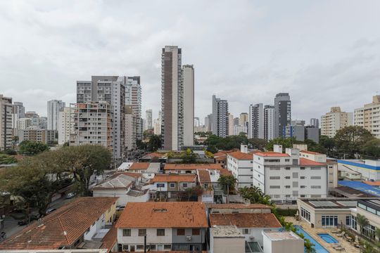 Vista de apartamento para alugar com 1 quarto, 70m² em Vila Olímpia, São Paulo
