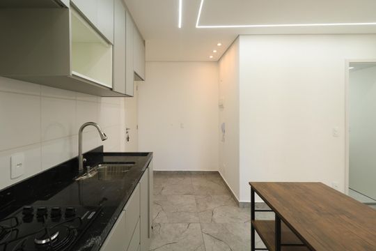 Cozinha de apartamento para alugar com 2 quartos, 40m² em Centro, Diadema