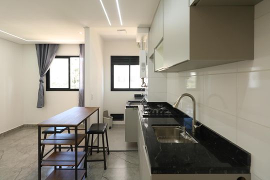Cozinha de apartamento para alugar com 2 quartos, 40m² em Centro, Diadema