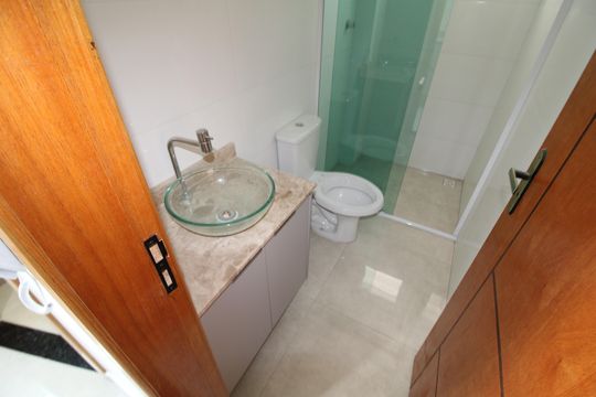 Banheiro de apartamento para alugar com 1 quarto, 42m² em Santana, São Paulo