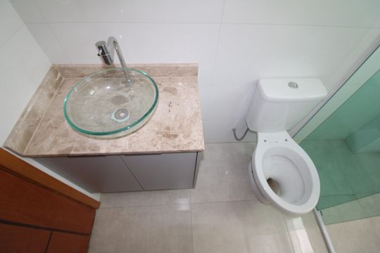 Banheiro de apartamento para alugar com 1 quarto, 42m² em Santana, São Paulo