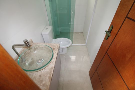 Banheiro de apartamento para alugar com 1 quarto, 42m² em Santana, São Paulo