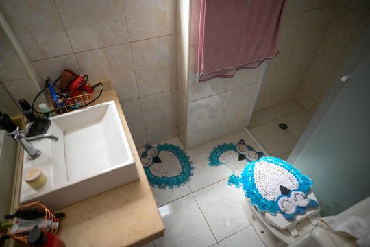 Banheiro de apartamento à venda com 2 quartos, 78m² em Aclimação, São Paulo