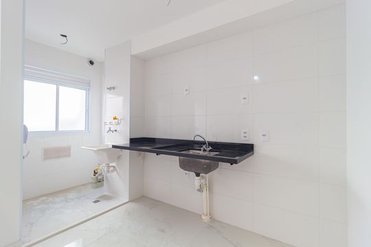 Cozinha de apartamento à venda com 2 quartos, 37m² em Mooca, São Paulo