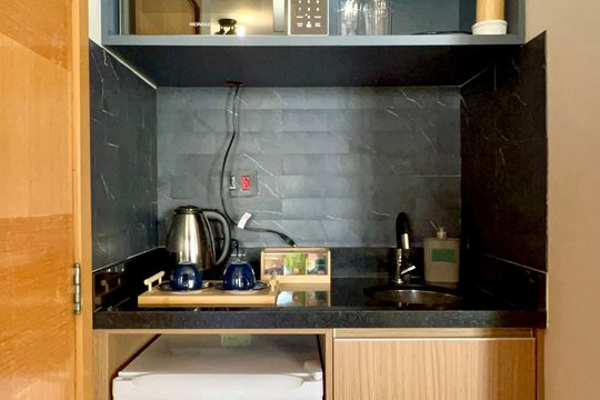 Cozinha de kitnet/studio para alugar com 1 quarto, 30m² em Jardim Paulista, São Paulo