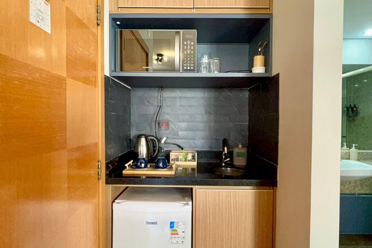 Cozinha de kitnet/studio para alugar com 1 quarto, 30m² em Jardim Paulista, São Paulo