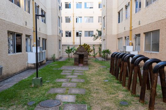 Área comum - Playground de apartamento à venda com 2 quartos, 44m² em Campo Grande, Rio de Janeiro