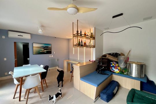 Sala 2 de apartamento à venda com 4 quartos, 144m² em Copacabana, Rio de Janeiro