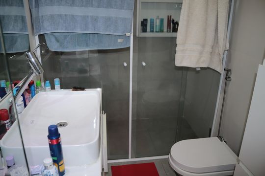 Banheiro de apartamento à venda com 1 quarto, 93m² em Santa Cecilia, São Paulo