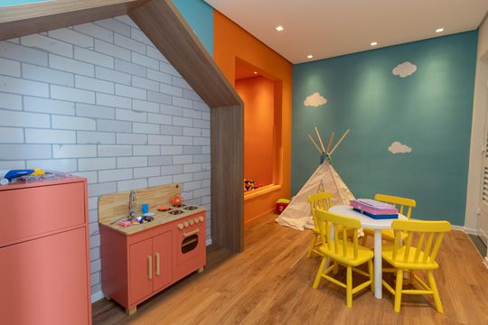 Área comum - Brinquedoteca de apartamento à venda com 1 quarto, 24m² em Jardim America da Penha, São Paulo