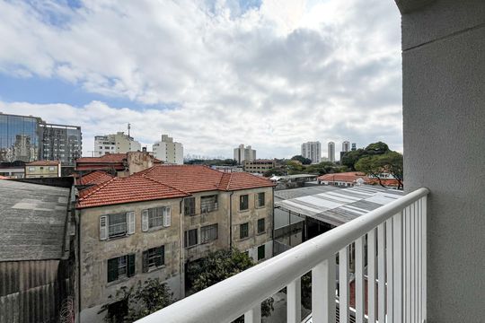 Sacada de apartamento à venda com 2 quartos, 39m² em Barra Funda, São Paulo