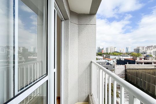 Sacada de apartamento à venda com 2 quartos, 39m² em Barra Funda, São Paulo