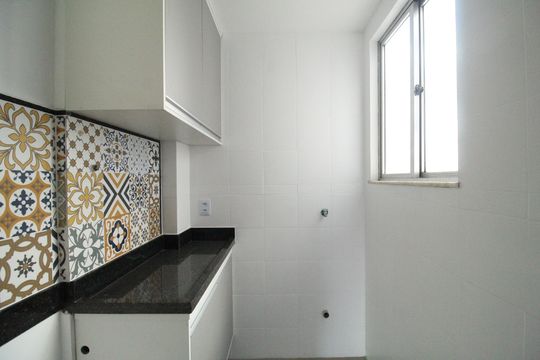 Área de serviço de apartamento à venda com 3 quartos, 110m² em Taquara, Rio de Janeiro