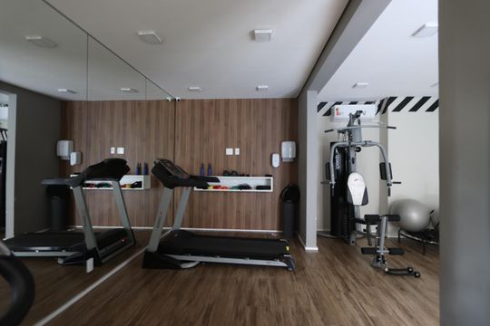 Área comum - Academia de apartamento para alugar com 1 quarto, 38m² em Vila Ema, São Paulo