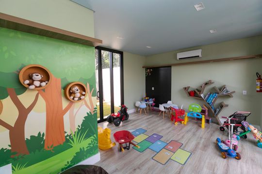 BRINSQUEDOTÉCA de casa de condomínio à venda com 2 quartos, 80m² em Parque Taquaral, Campinas