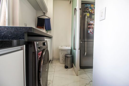 Área de Serviço de apartamento à venda com 3 quartos, 107m² em Alphaville Conde Ii, Barueri