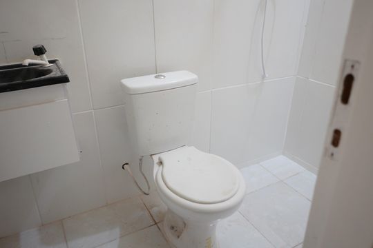 Banheiro de casa de condomínio para alugar com 1 quarto, 30m² em Mooca, São Paulo