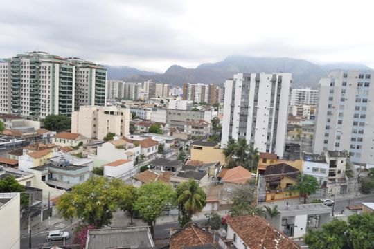 Vista do Quarto de apartamento para alugar com 1 quarto, 38m² em Todos Os Santos, Rio de Janeiro