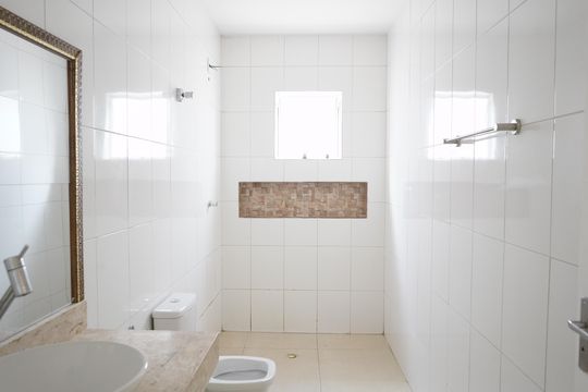 Banheiro de casa para alugar com 3 quartos, 175m² em Vila Regente Feijó, São Paulo