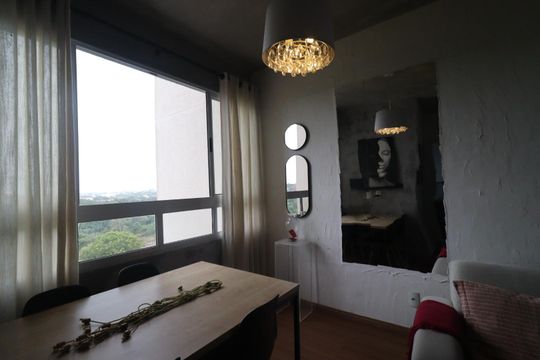 Sala de apartamento para alugar com 2 quartos, 55m² em Adelino Simioni, Ribeirão Preto
