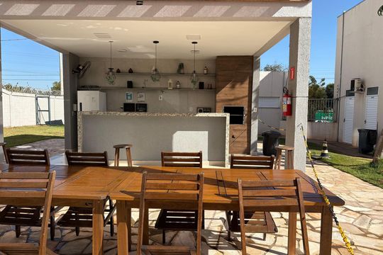 Área comum - Churrasqueira de apartamento para alugar com 2 quartos, 55m² em Adelino Simioni, Ribeirão Preto
