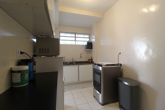 Cozinha de apartamento à venda com 2 quartos, 95m² em Itaim Bibi, São Paulo