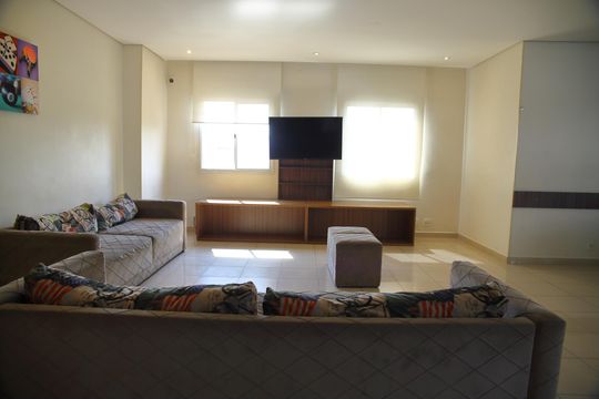 Área comum Sala de TV de apartamento para alugar com 3 quartos, 102m² em Baeta Neves, São Bernardo do Campo