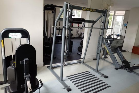 Área comum - Academia de apartamento para alugar com 3 quartos, 102m² em Baeta Neves, São Bernardo do Campo