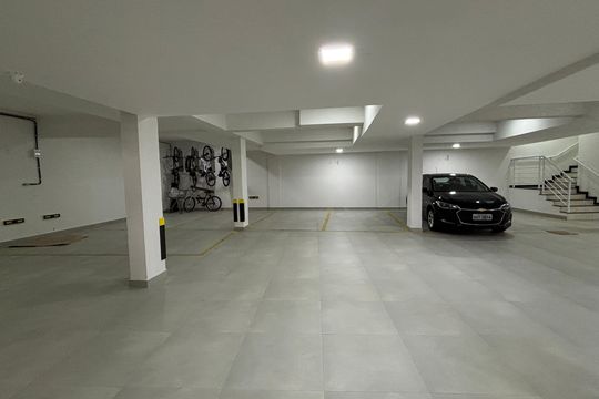 Garagem de apartamento à venda com 2 quartos, 59m² em Vila Guiomar, Santo André