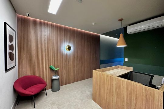 Área comum de apartamento para alugar com 1 quarto, 53m² em Jardim das Acacias, São Paulo