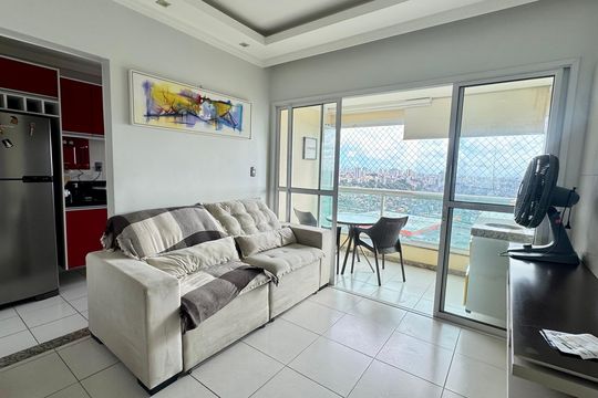 Sala de apartamento para alugar com 2 quartos, 65m² em Cabula, Salvador