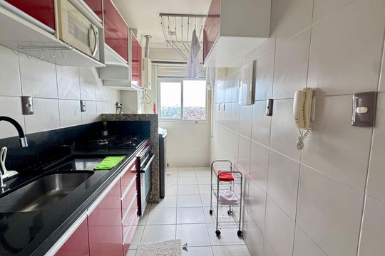 Cozinha de apartamento para alugar com 2 quartos, 65m² em Cabula, Salvador