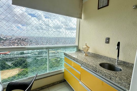 Varanda de apartamento para alugar com 2 quartos, 65m² em Cabula, Salvador