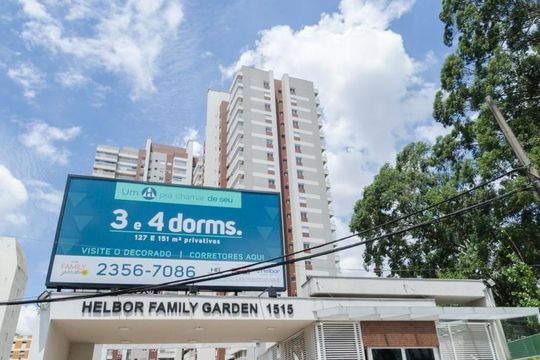 Fachada de apartamento para alugar com 3 quartos, 127m² em Centro, São Bernardo do Campo
